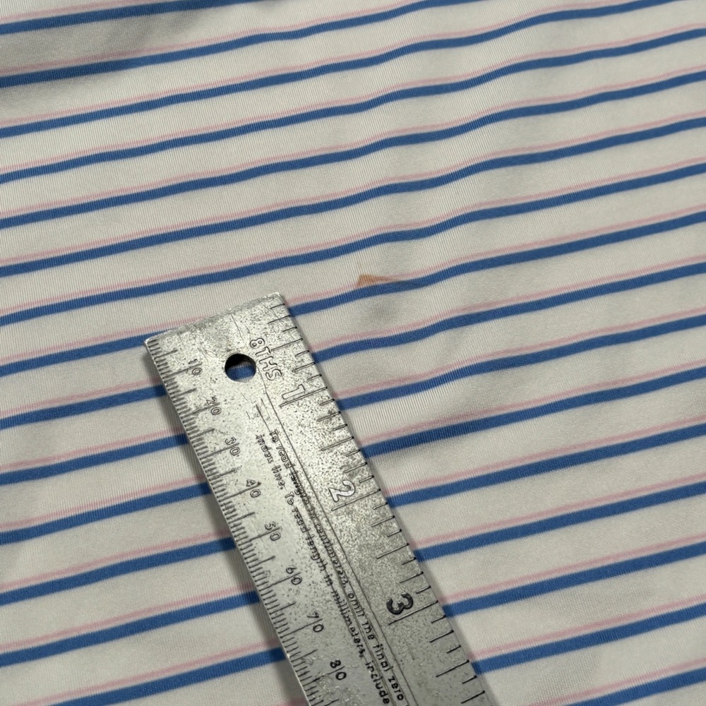 Peter Millar Polo Shirt Mens XL Blue White Savannah Golf Club Lot of 2 Striped - Picture 6 of 15